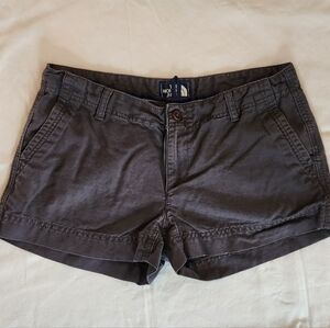 The North Face Women's Gray Cotton Linen Casual Shorts